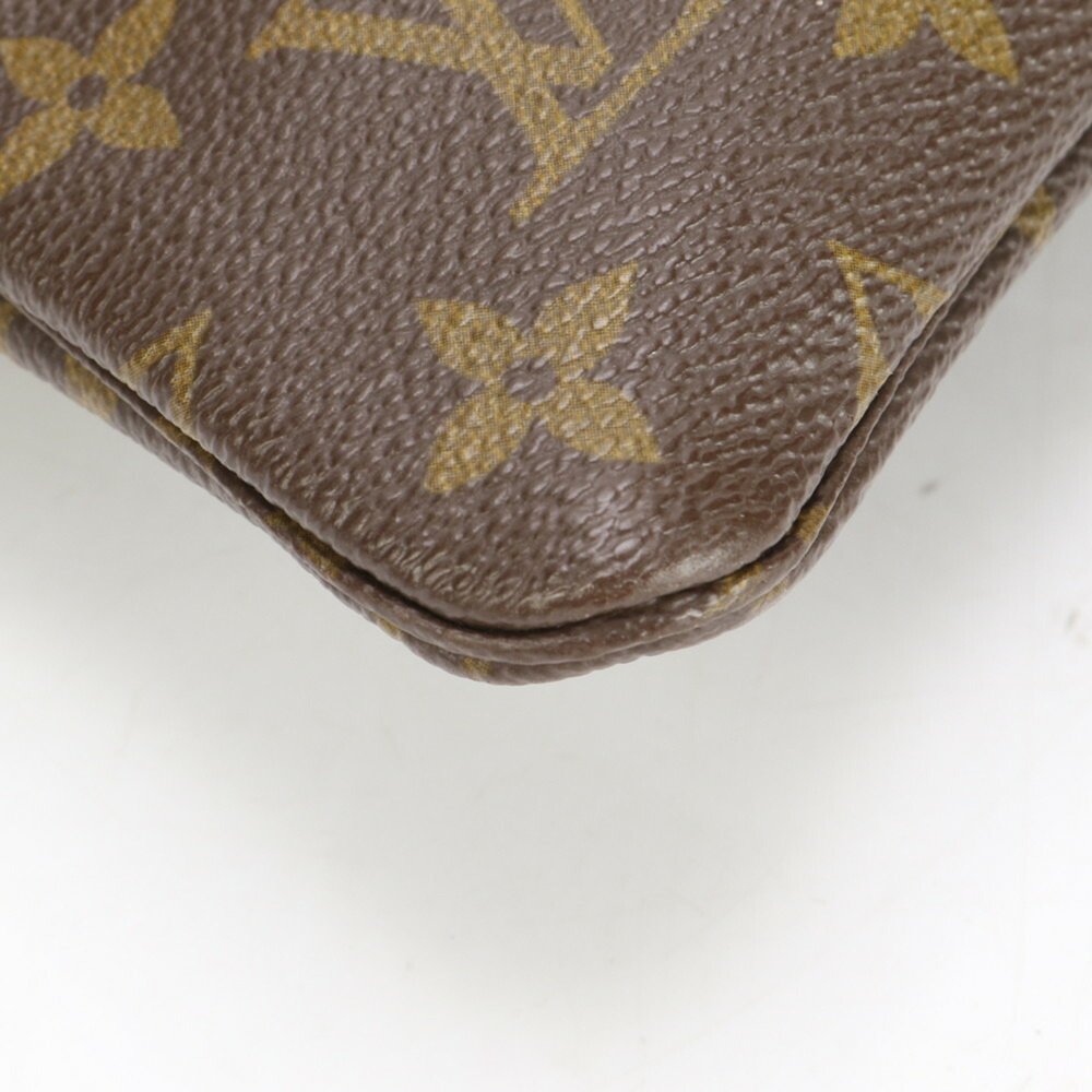 Louis Vuitton Monogram Pochette Priant M51805 Leather Second Bag Clutch Pouch... - Picture 7 of 14